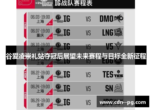 谷爱凌崇礼站夺冠后展望未来赛程与目标全新征程